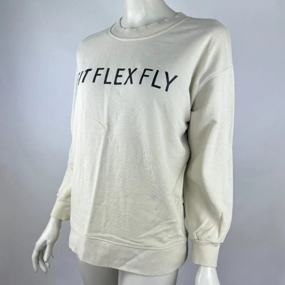 Lululemon Perfectly Oversized Crew‎ Sweatshirt Women 8? Long Sleeve Pullover